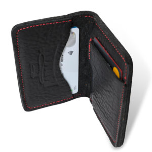 Barmah 2150 Bison Leather Wallet in Brown