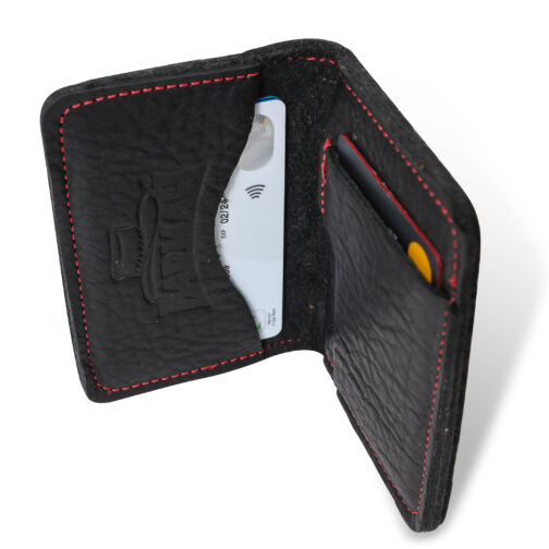 2150 Bison Leather Wallet in American bison leather