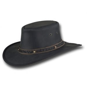 Barmah 1022 Squashy Bronco Cooper Crossing in Black