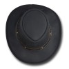 Barmah 1022 Squashy Bronco Cooper Crossing in Black, top view