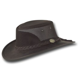Barmah 1062 Foldaway Bronco Cooler in brown