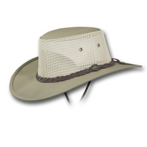 Barmah 1057 Canvas Drover in Khaki